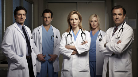 Generative AI, doctor's teamの素材