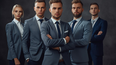 Generative AI is a group of business teachers.の素材