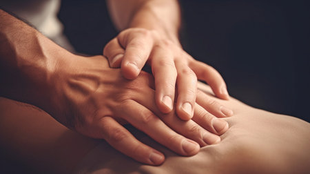 Generative AI, deep tissue massageの素材