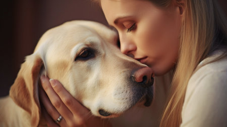 Pain relief using pet therapy and Generative AIの素材