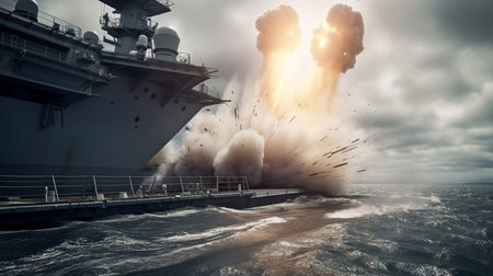 Carrier Rocket Launches and Generative AIの素材