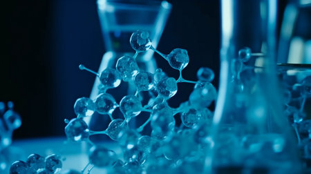analysis of molecular nanotechnology in science. Lab experiments and cutting-edge Generative AIの素材