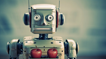 No distractions are permitted with a robot teacher, The Generative AIの素材