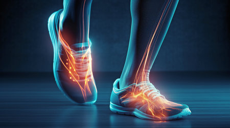 Generative AI and ankle discomfort in runnersの素材