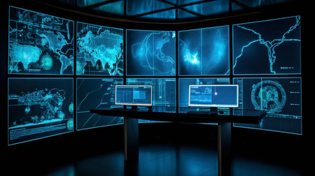 Generative AI, Science and Technology Screenの素材