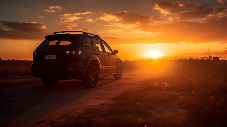 Generative AI depicts cargo ships in the Arctic terrain.の素材