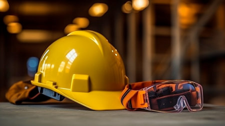 Generative AI, safety safeguards for technicians working on industrial projects and building structuresの素材