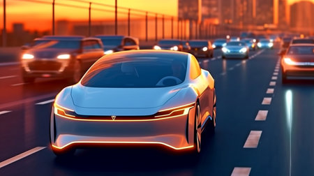 Generative AI and Clean Future Electric Vehicle Trafficの素材