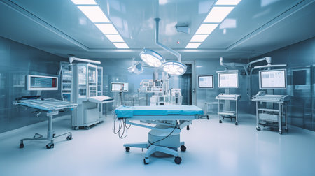 Generative AI, a contemporary operating roomの素材