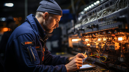 Engineer in maintenanceの素材