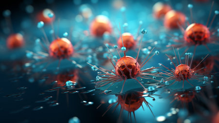 a tumour cell.の素材