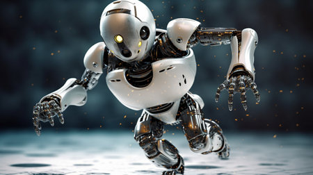 Dynamic movement of a robotの素材