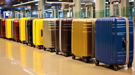 In the airport, sicasesの素材