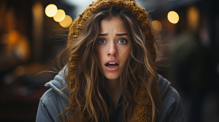 feeling teen girlの素材