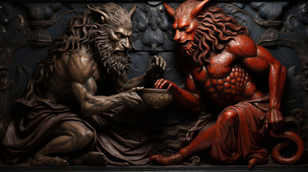 God and Devilの素材