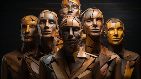 Learn how to guide human heads.の素材