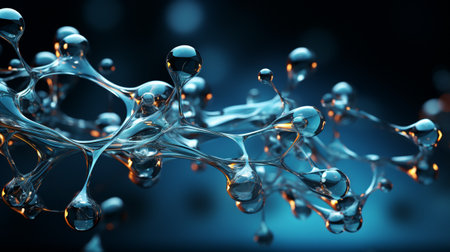 Hyaluronic acid or the design of abstract molecules,の素材