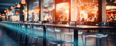 department store or shopping mall in an abstracted formの素材