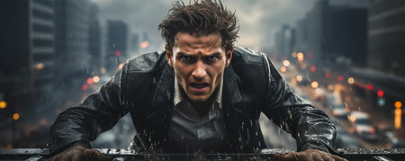 entrepreneur in perilの素材