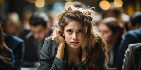 Workplace harassment and stressの素材