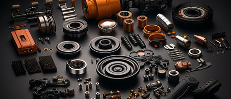 Composition of the Car Parts Centreの素材