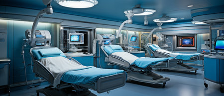 a view from inside the surgery room,の素材