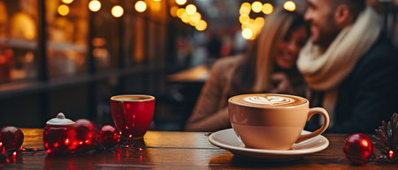 people in medium shots holding coffee mugs,の素材