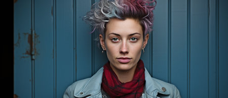 Portrait of a Person Who Is Not a Binaryの素材