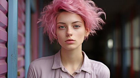 Portrait of a Person Who Is Not a Binaryの素材