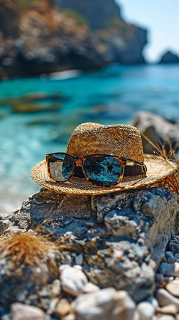 Background of summer vacationの素材