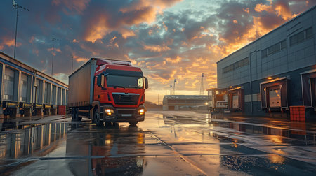 Truck Safety Checklist for Maintenance.の素材