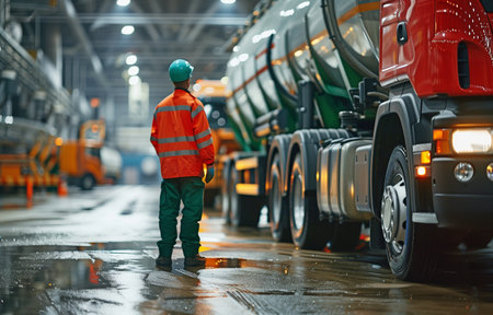 Truck Safety Checklist for Maintenance.の素材