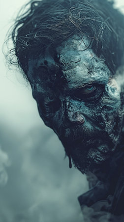 A spooky zombieの素材