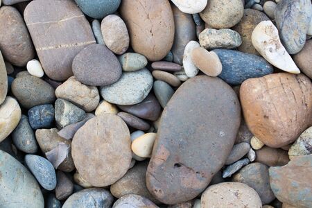 Area paved with stones of many colors. Walking foot comfort Soft to the touch.