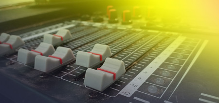 Sound mixer in party  Thailand
