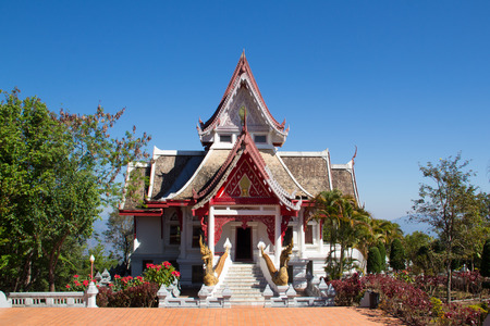 The Thai Temple at Chiang Rai Thailand.の写真素材
