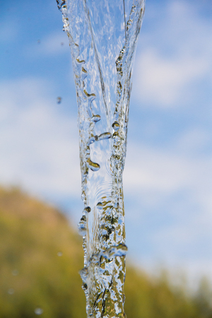Water photo in the close up view.の写真素材