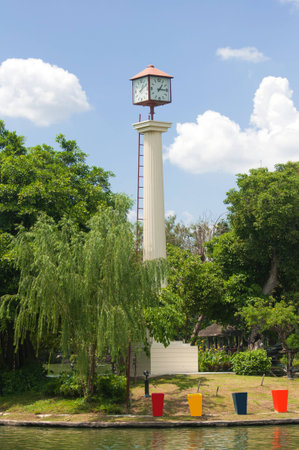 clock towerの写真素材