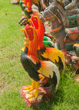 Chicken fightingの写真素材