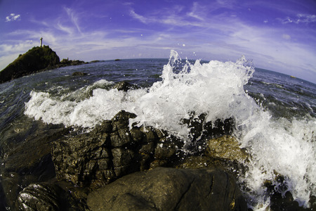 sea wavesの写真素材