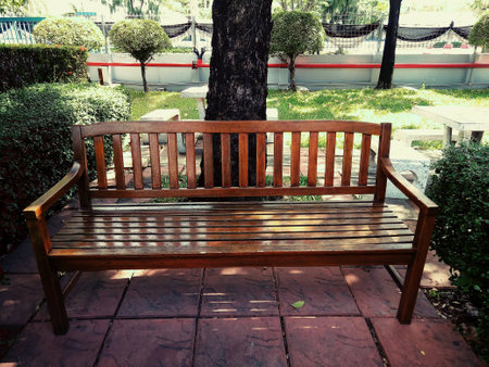 The park is a good resting place.の写真素材