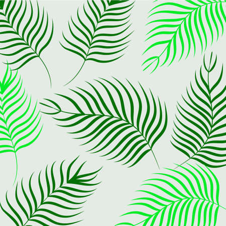 Pattern palm tree  is simple design, suitable for decorationのイラスト素材