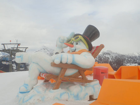 snowmanの写真素材