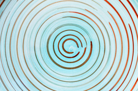 Abstract kaleodoscope background. Spiral geometric textureの写真素材