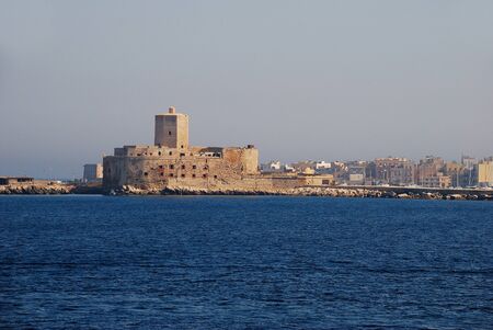 trapani (sicily)の写真素材