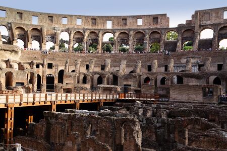 The Colosseum Romeの写真素材