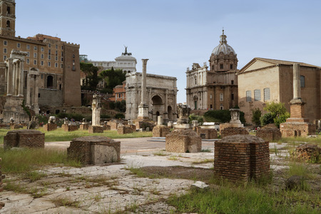 Roman forumの写真素材
