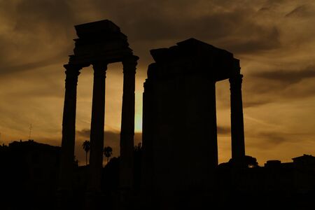 Rome - Roman Forumの写真素材