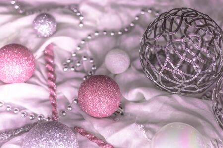 christmas ornaments with lights