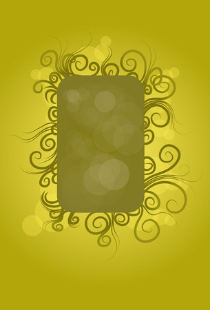 background with plant graphicsのイラスト素材